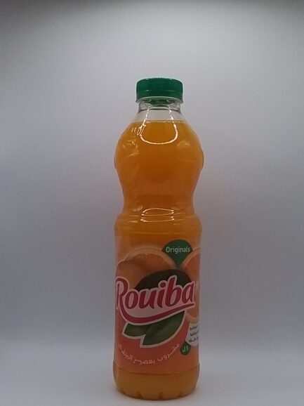 JUS ROUIBA ORANGE PET - Unité 1L<br> 1,25€/u