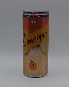 SCHWEPPES GOLD PECHE CANETTE – Unité 25CL<br> 0,70€/u